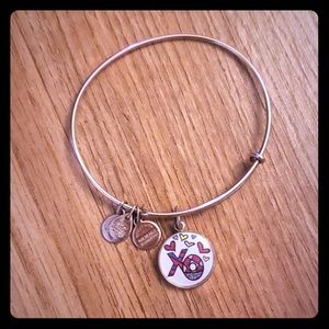 Alex and Ani Jewelry - Alex and Ani "Xo" Rose gold tone Bracelet Alex and Ani Jewelry - Alex and Ani "Xo" Rose gold tone Bracelet